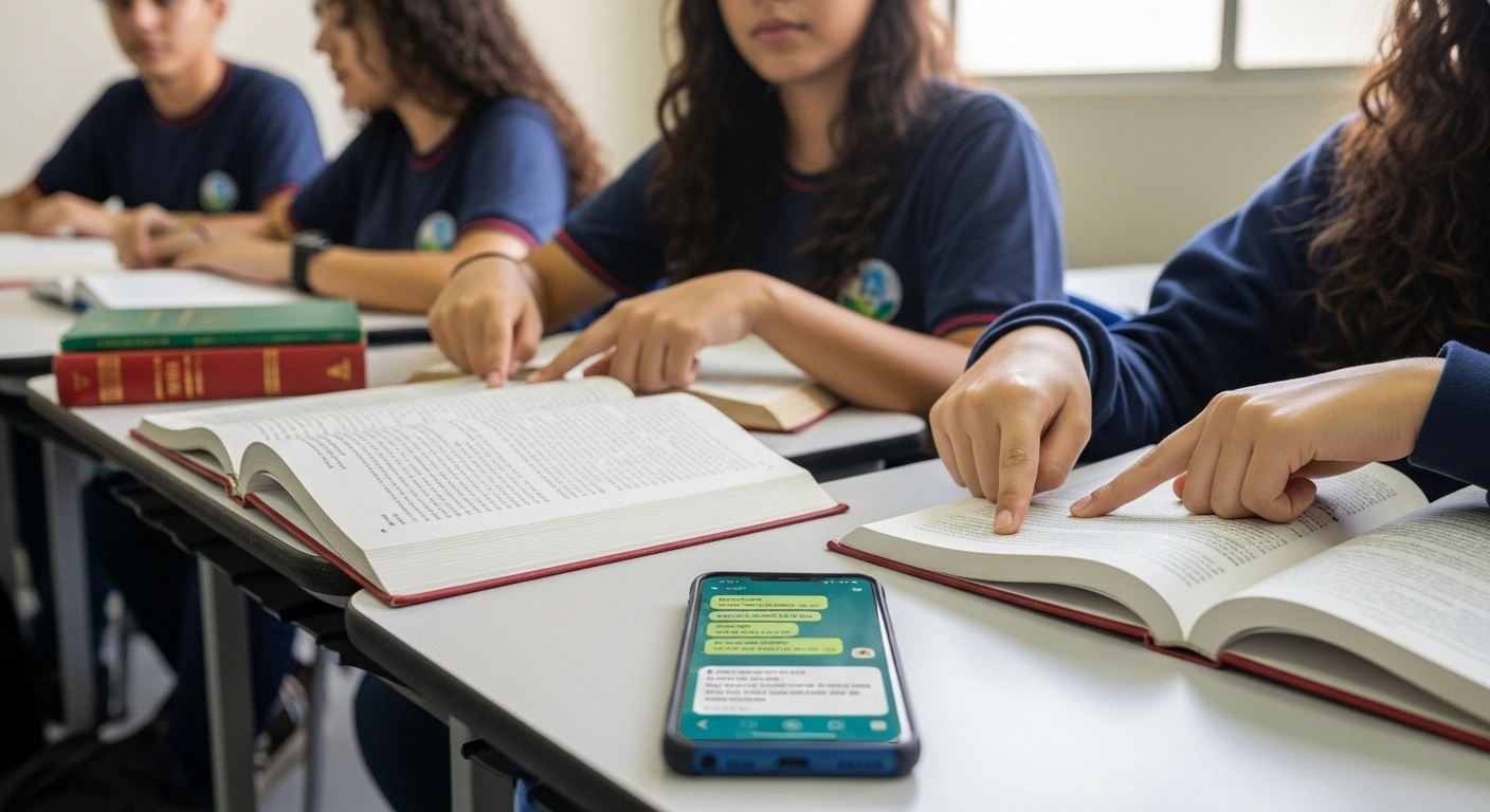Texto pronto: mensagem para pedir indicação de clássico no grupo da sala