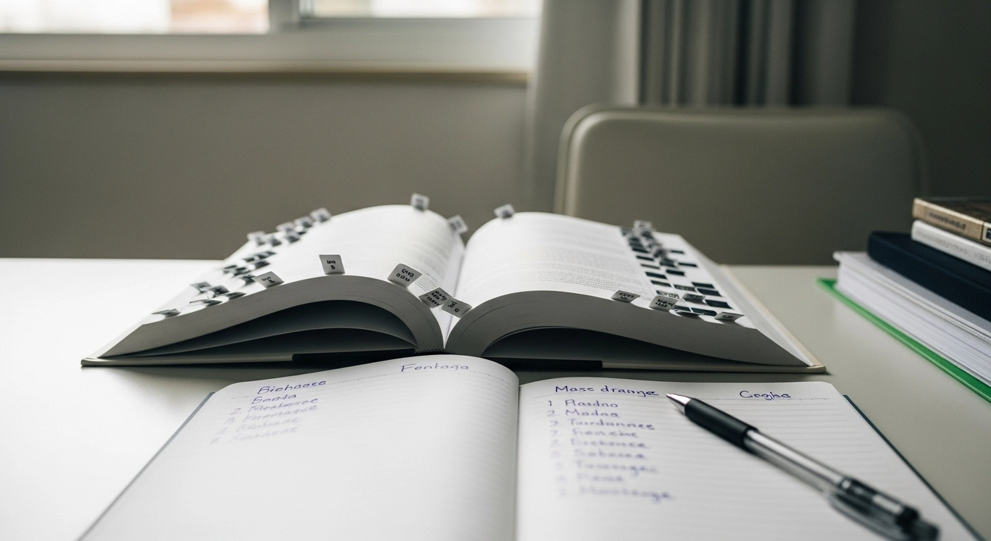 Checklist para não se perder em livro com muito nome e apelido