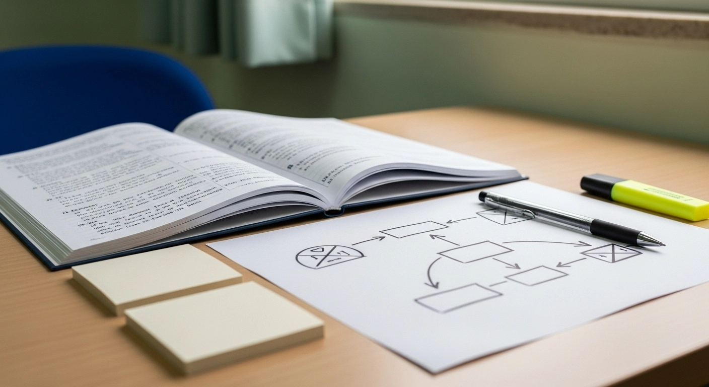 Checklist para resumo de romance com muitos personagens